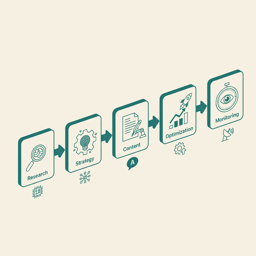 Infographic for ai for seo article