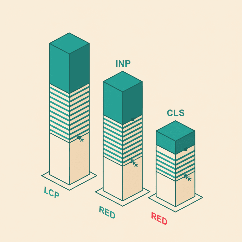 Infographic for Core Web Vitals Explained: Speed Affects Rankings