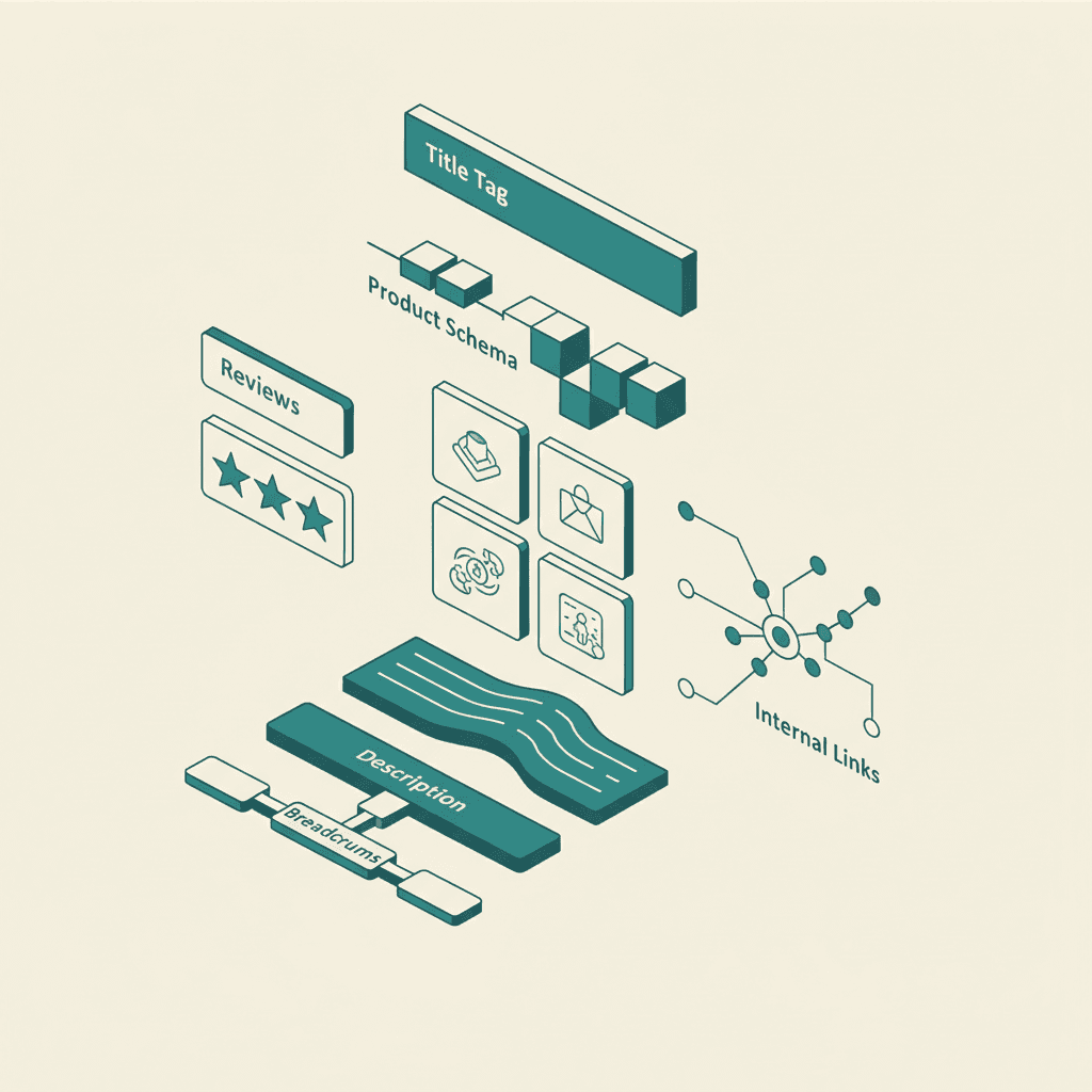 Infographic for ecommerce seo article