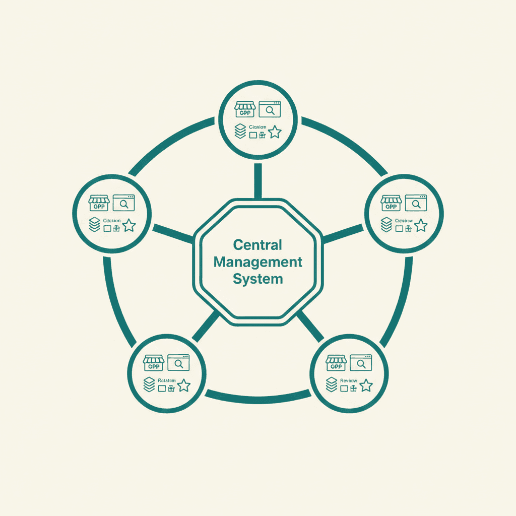 Infographic for Local SEO for Multi-Location Businesses