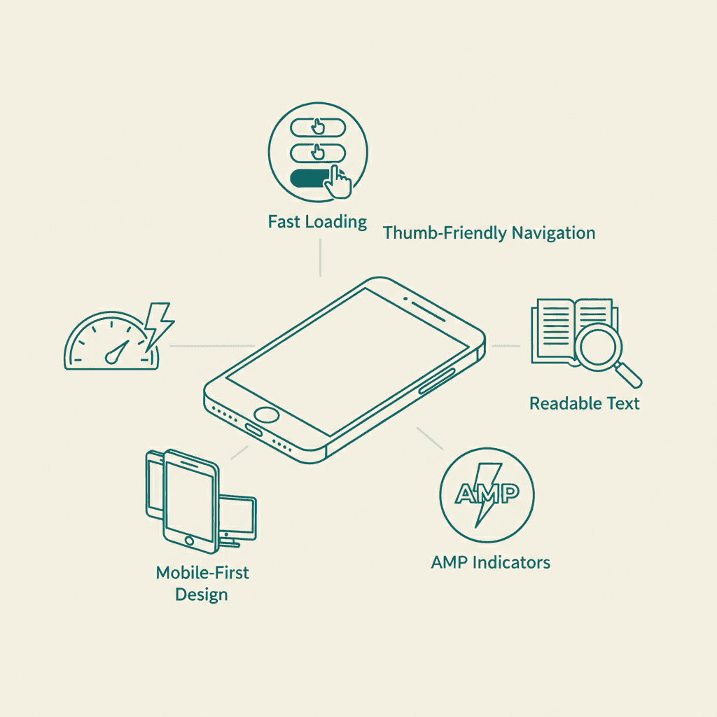 Infographic for mobile seo article