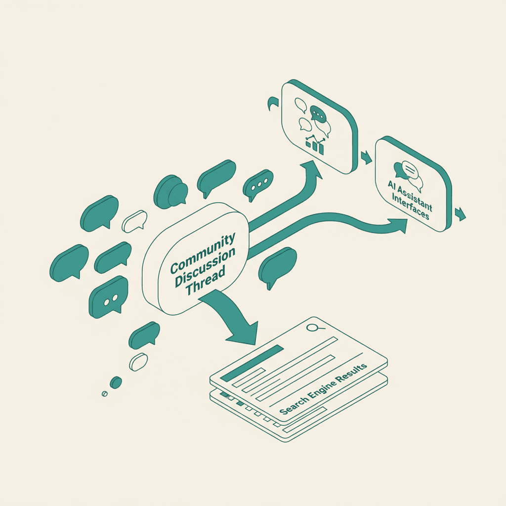 Infographic for reddit seo strategy article
