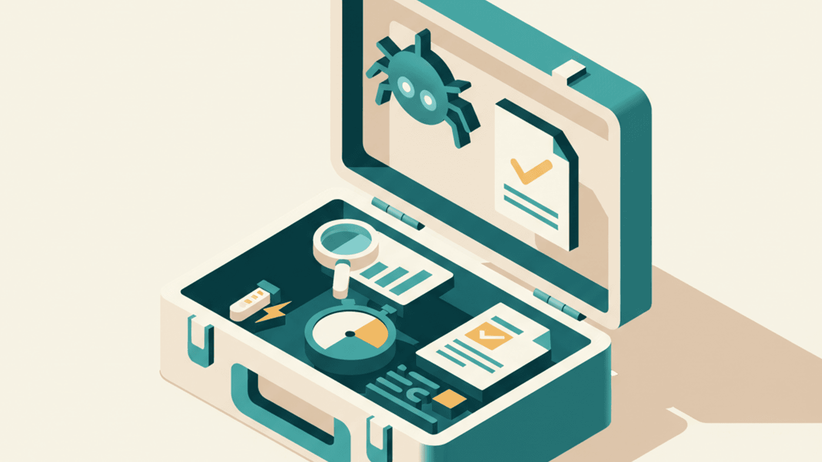 Isometric illustration for seo audit tools article