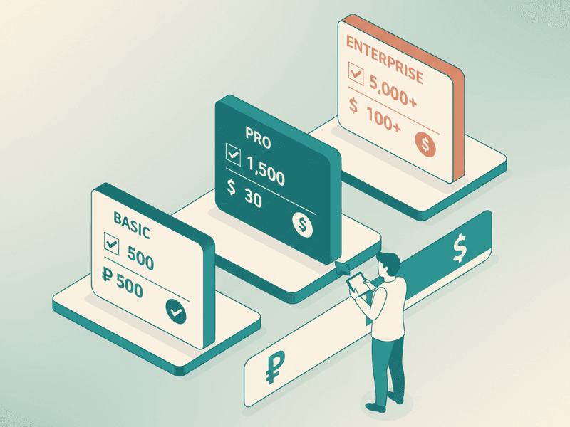 Isometric illustration for seo rates philippines article
